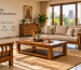 High-quality teak wood furniture in Madurai at Kaizen Home Decor